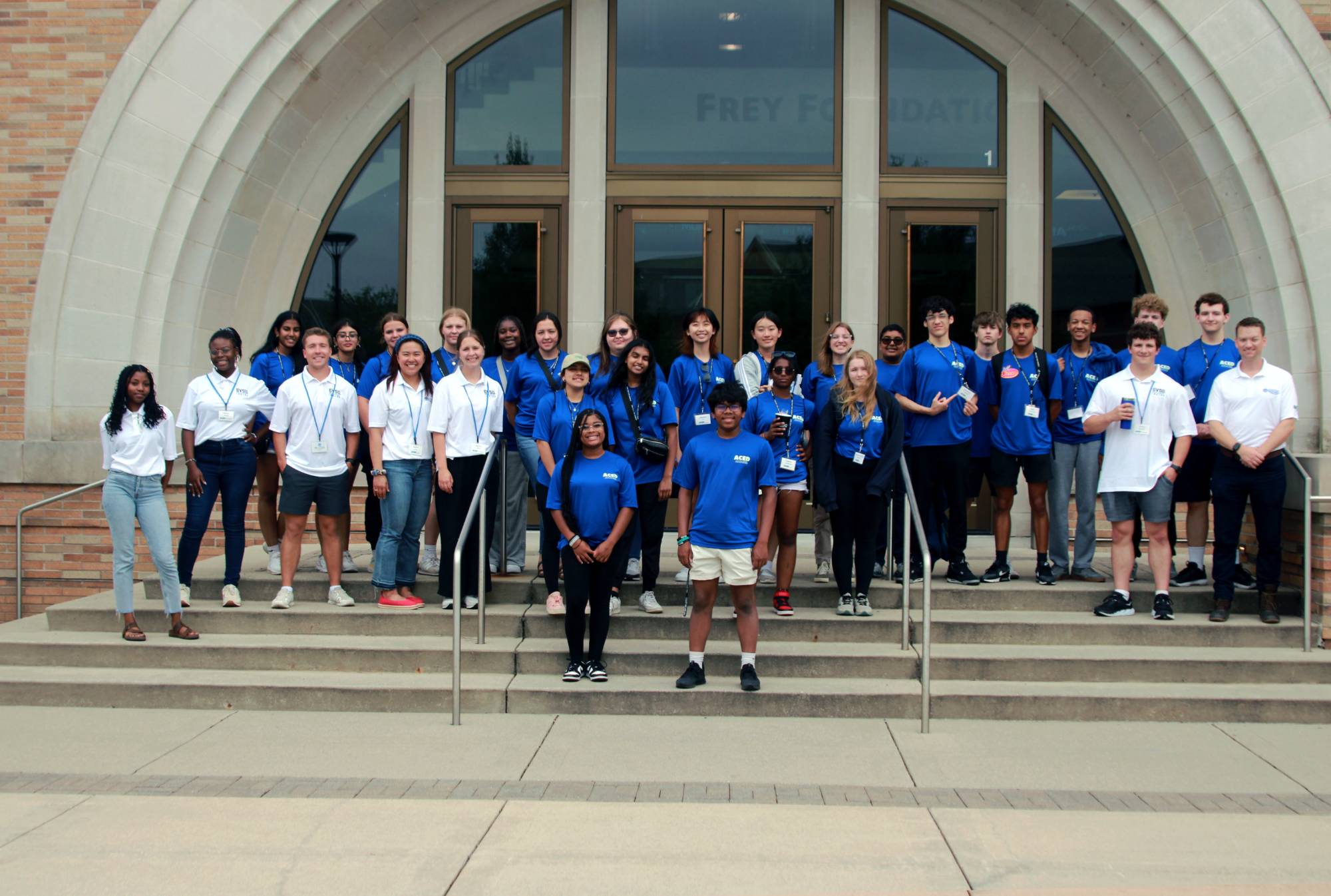 Group of Students who participated in the ACED Camp